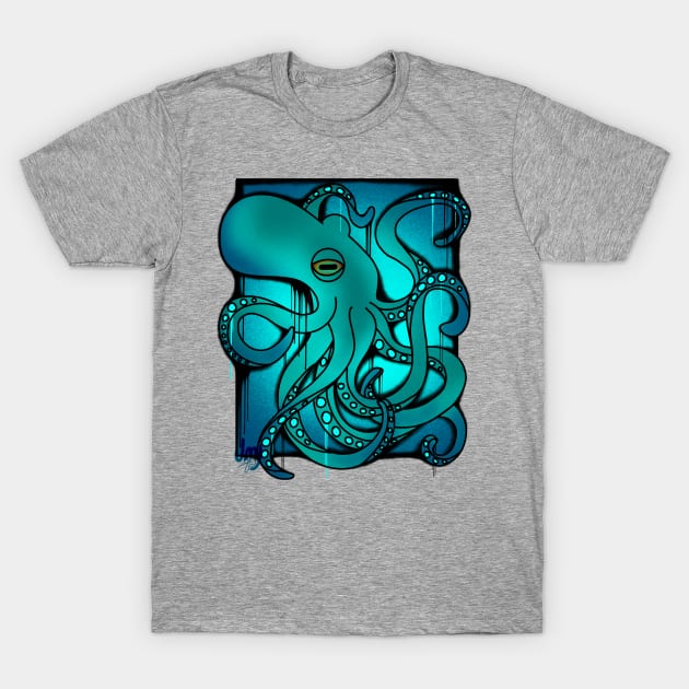 Katt’s Octopus T-Shirt by Solilotees